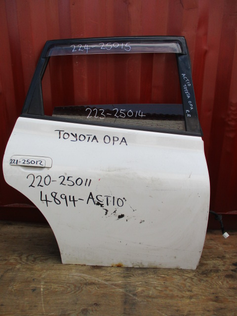 Used Toyota Opa DOOR SHELL REAR RIGHT